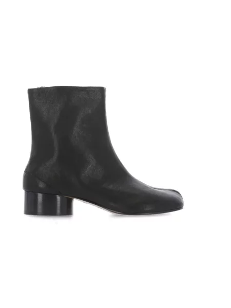 Botki Maison Margiela skórzane czarne