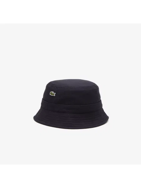 Lacoste Kapelusz Unisex Z Bawełny Organicznej Bob granatowy