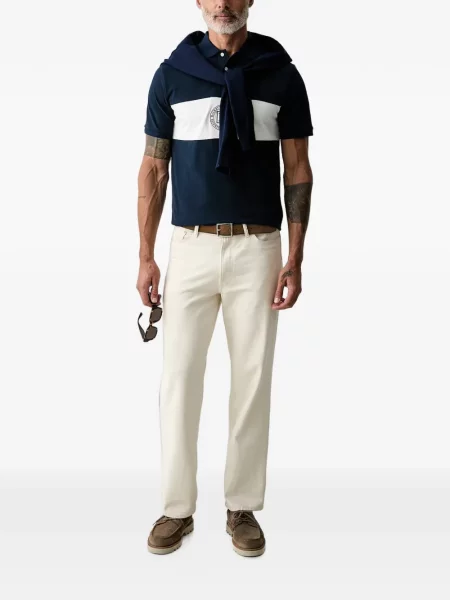 Polo Hackett London με κέντημα μπλε