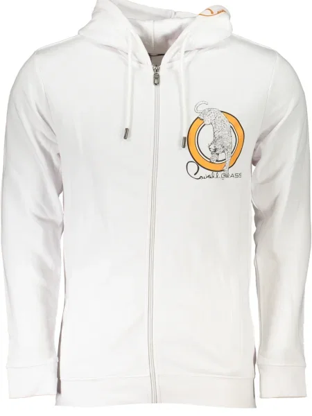 Mikina Cavalli Class bílá