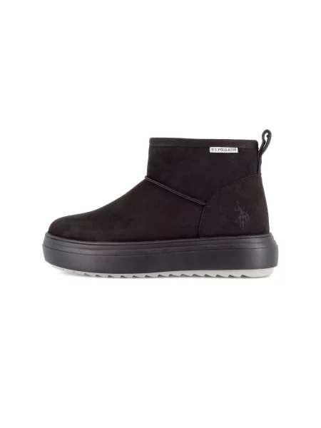 US POLO ASSN. Kozačky Icy' černá
