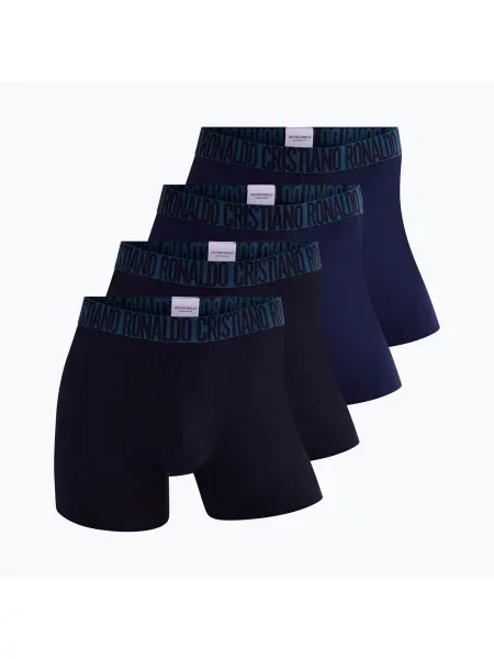Boxeri pentru bărbați Basic Trunk 4 pairs multicolor