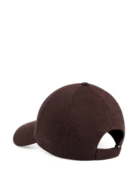 Șapcă Slowear de catifea cord maro
