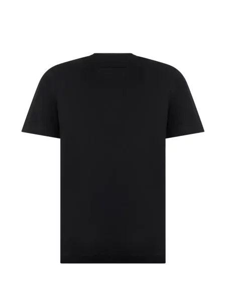 Scurt tricou Zegna cu autograf negru