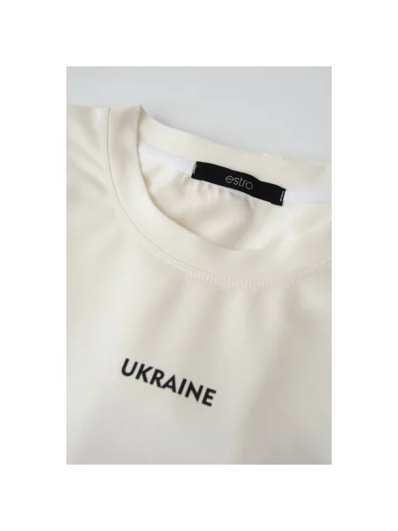 Футболка Ukraine Estro біла