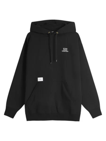Bluza z kapturem Wtaps czarna