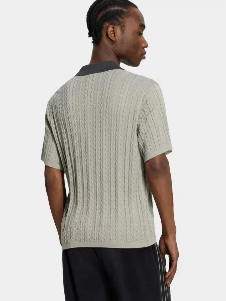 Adidas Originals Cable Knit polo swetrowe