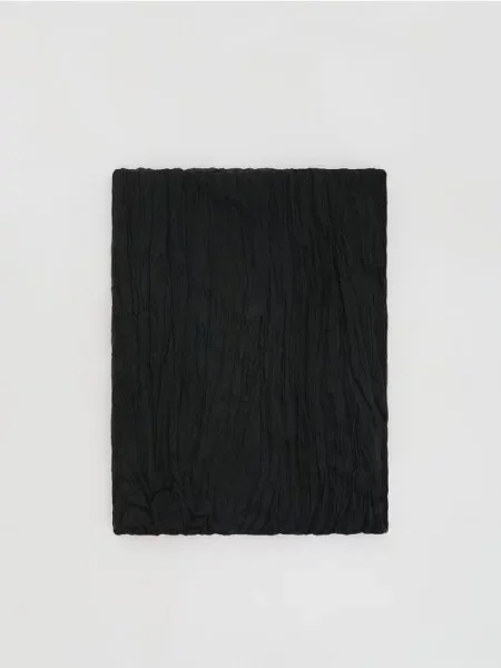 Reserved Șal uni negru