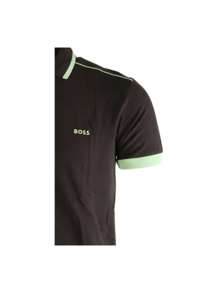Koszulka polo Boss czarna