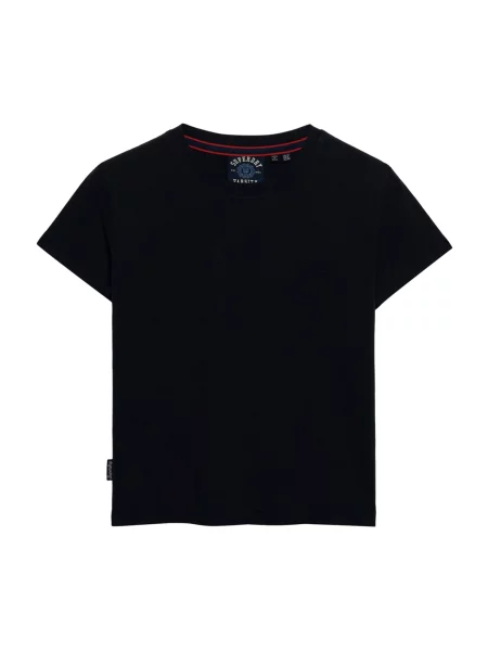 Superdry & Co Tričko ESSENTIAL námornícka modrá