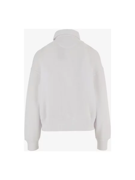 Sweter Polo Ralph Lauren z dekoltem w serek biały