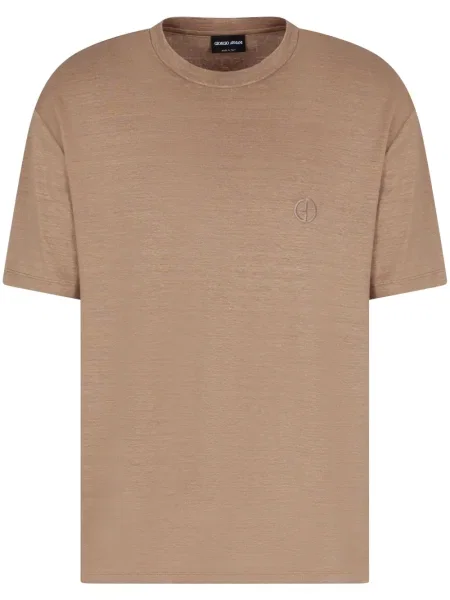 Tricou Giorgio Armani cu broderie