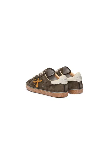 Sneakersy Premiata Steven Var Tmavo zelená