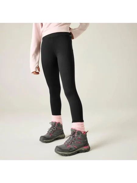 Zimowe legginsy Kids Barlia czarne