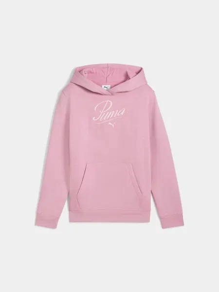 Дитяче Худі PUMA Ess Script Hoodie комбінований верх рожевий