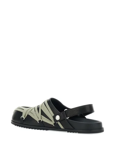Papuci tip mules Rick Owens negru