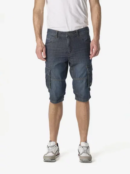 KOROSHI Pantaloni eleganți închis albastru