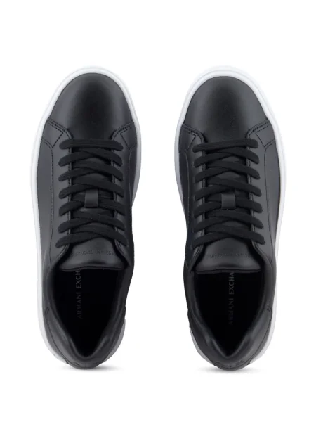 Sneakerși Armani Exchange negru