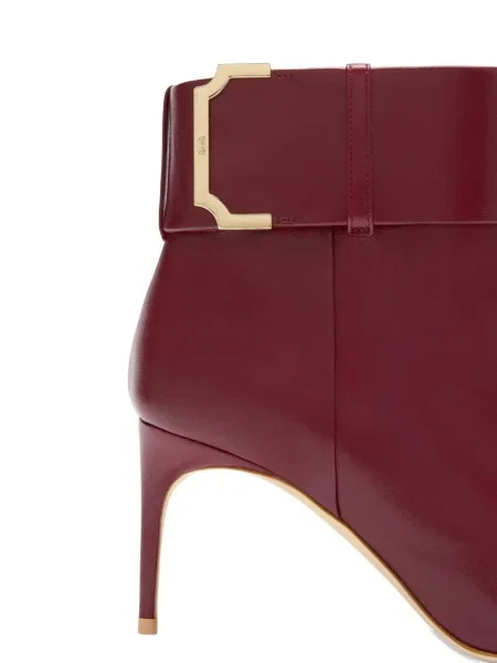 Iš natūralios odos auliniai batai Malone Souliers raudona