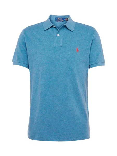 Polo Ralph Lauren Tricou albastru regal roșu