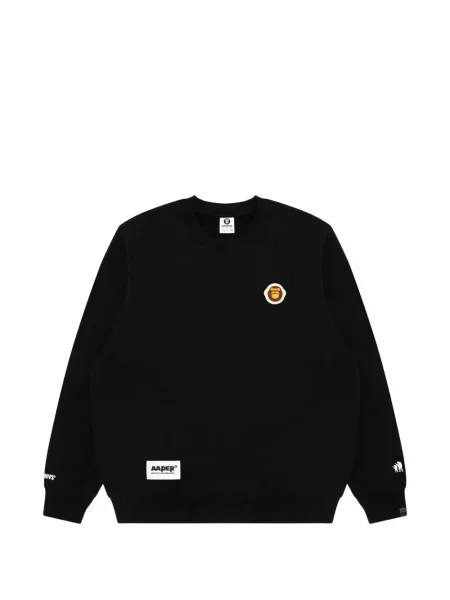 Hanorac Aape By A Bathing Ape cu autograf negru