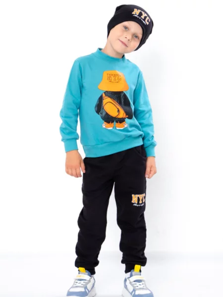 Костюмный костюм носи своє бирюзовый