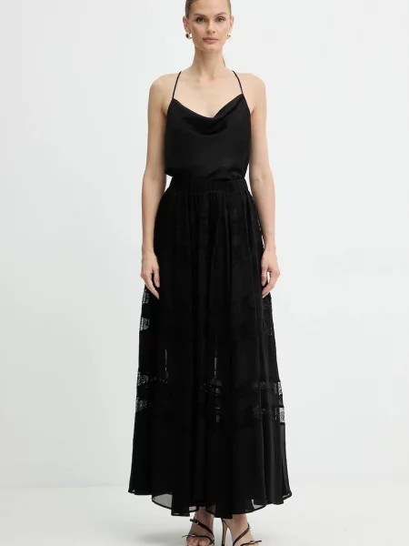 Спідниця Marella maxi розкльошена чорний