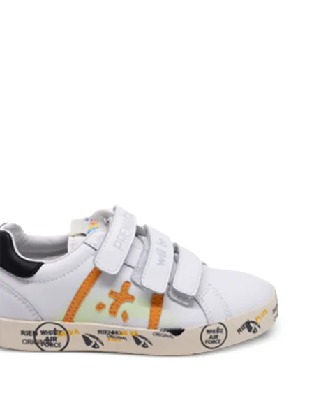 Sneakersy dziecięce Premiata białe