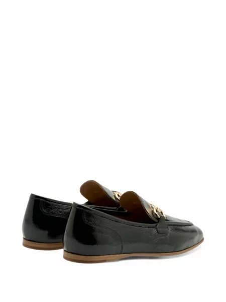 Pantofi loafer Lottusse din piele negru