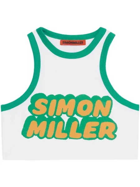 Top Simon Miller cu imagine alb