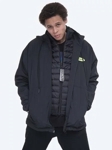 Iceberg geaca barbati de iarna negru