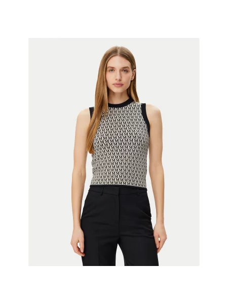 Morgan Топ Regular Fit чорний