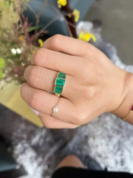 Inel Yi Collection galben