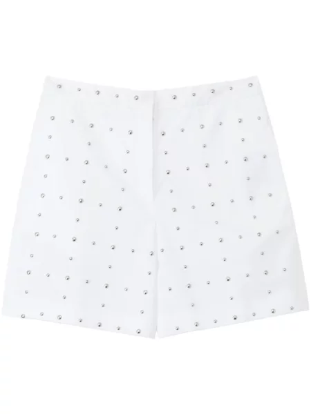 Pantaloni scurți Fabiana Filippi scurte alb