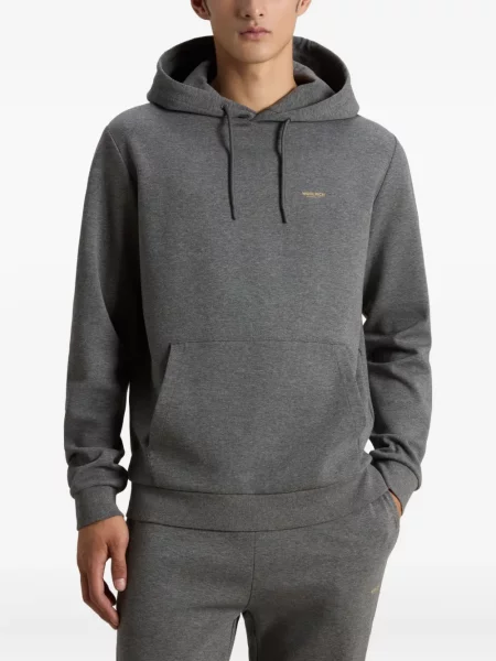 Hanorac cu glugă Woolrich gri