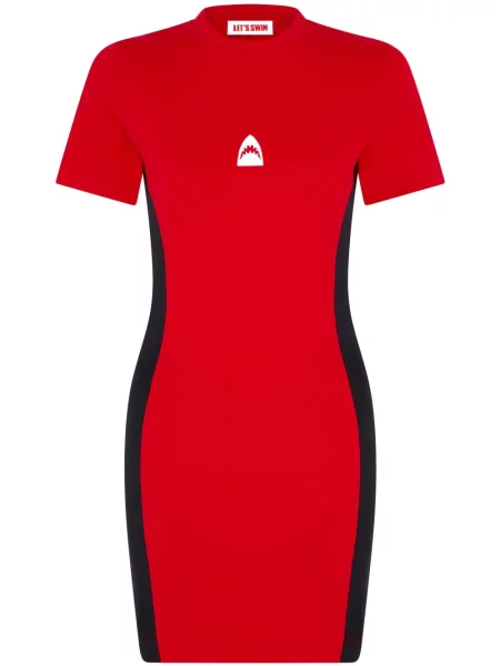 Rochie Let's Swim de costum roșu
