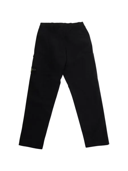 Spodnie cargo dziecięce Stone Island czarne