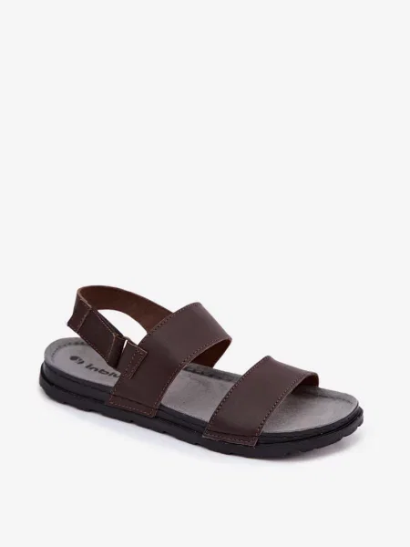 Sandale Inblu din piele negru