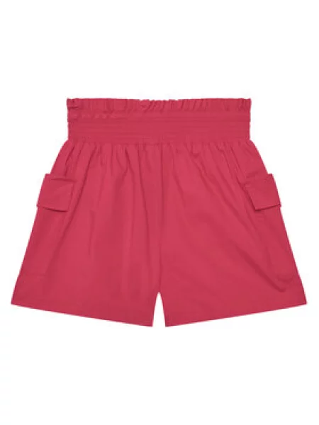 Šortky z materiálu United Colors Of Benetton růžové