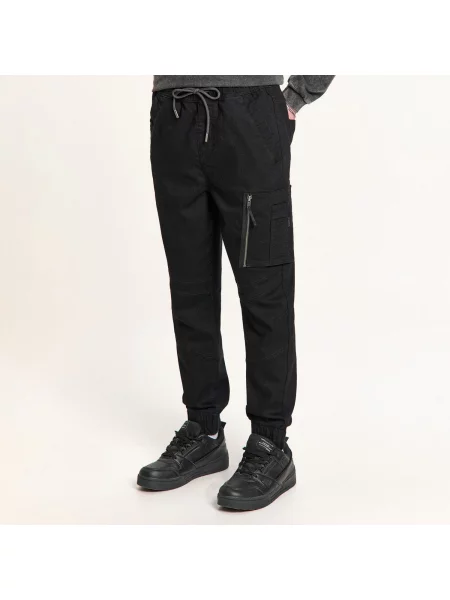 Брюки карго Cropp черные