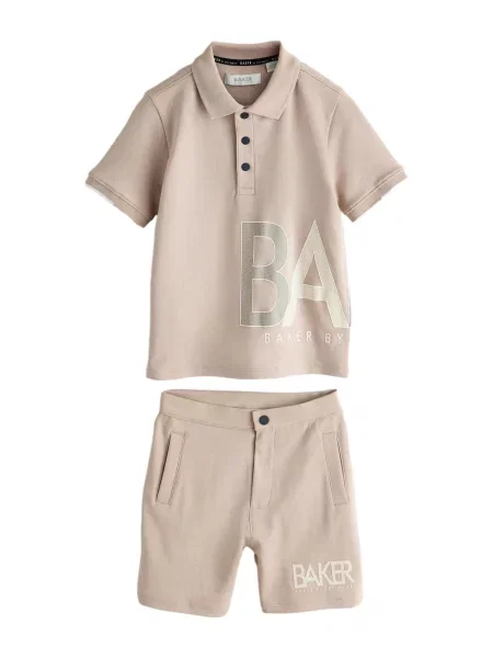 Palton copii Baker By Ted Baker gri