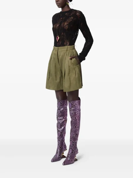 Pantaloni scurți Nina Ricci verde