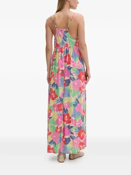Rochie maxi Rip Curl cu model floral cu imagine cu bretele