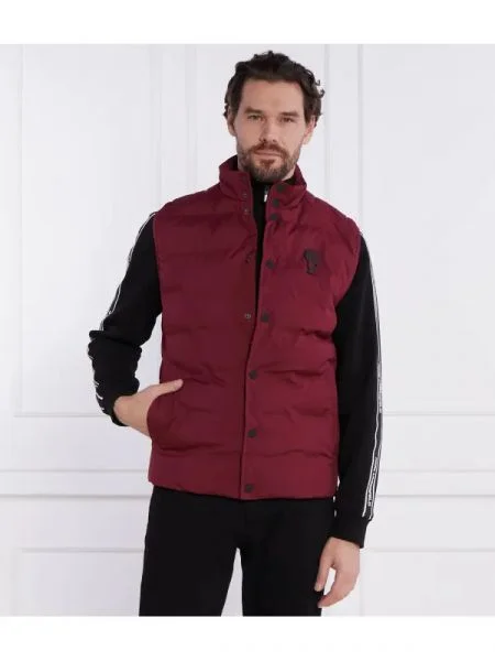 Karl Lagerfeld Vestă bordo