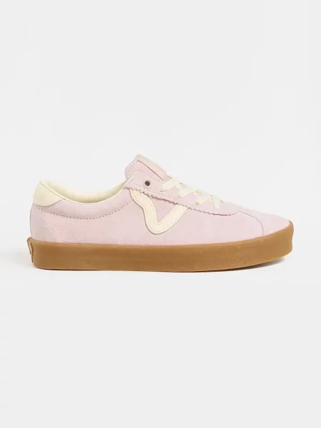 Vans teniși din piele întoarsă Sport Low roz