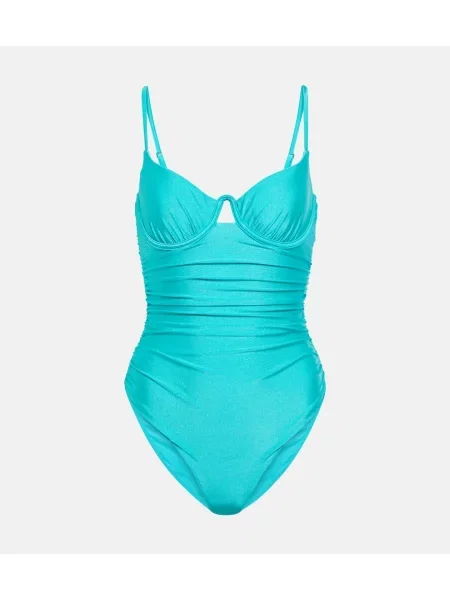 Strój kąpielowy Simkhai z fiszbinami niebieski