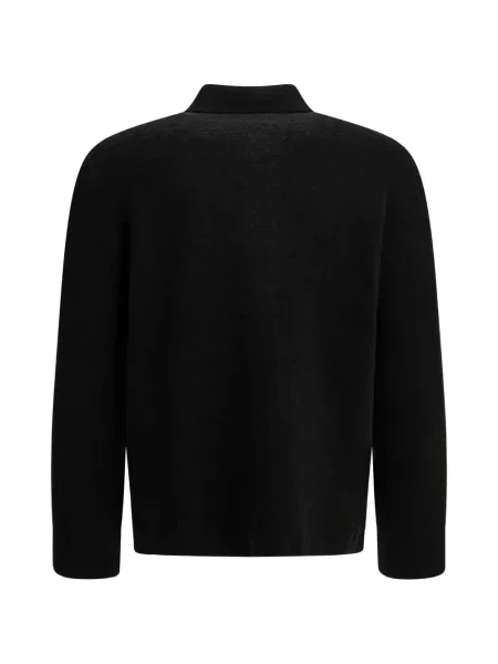 Gulerat cardigan Tagliatore negru