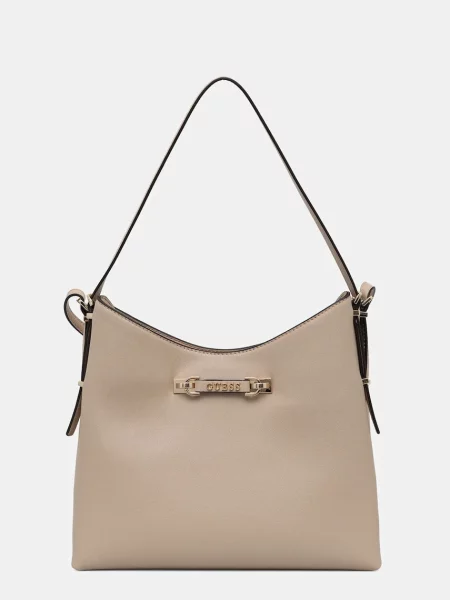 Guess torebka LEFIA beżowy