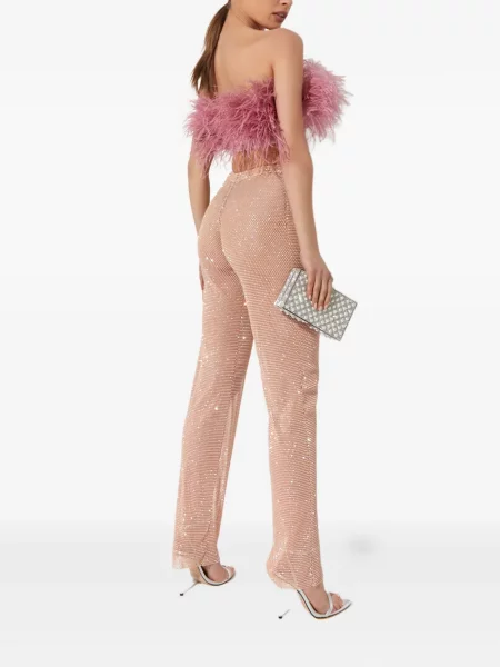 Pantaloni Santa Brands de cristal roz