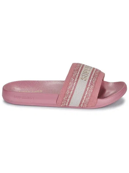 Félcipő Superdry rózsaszín